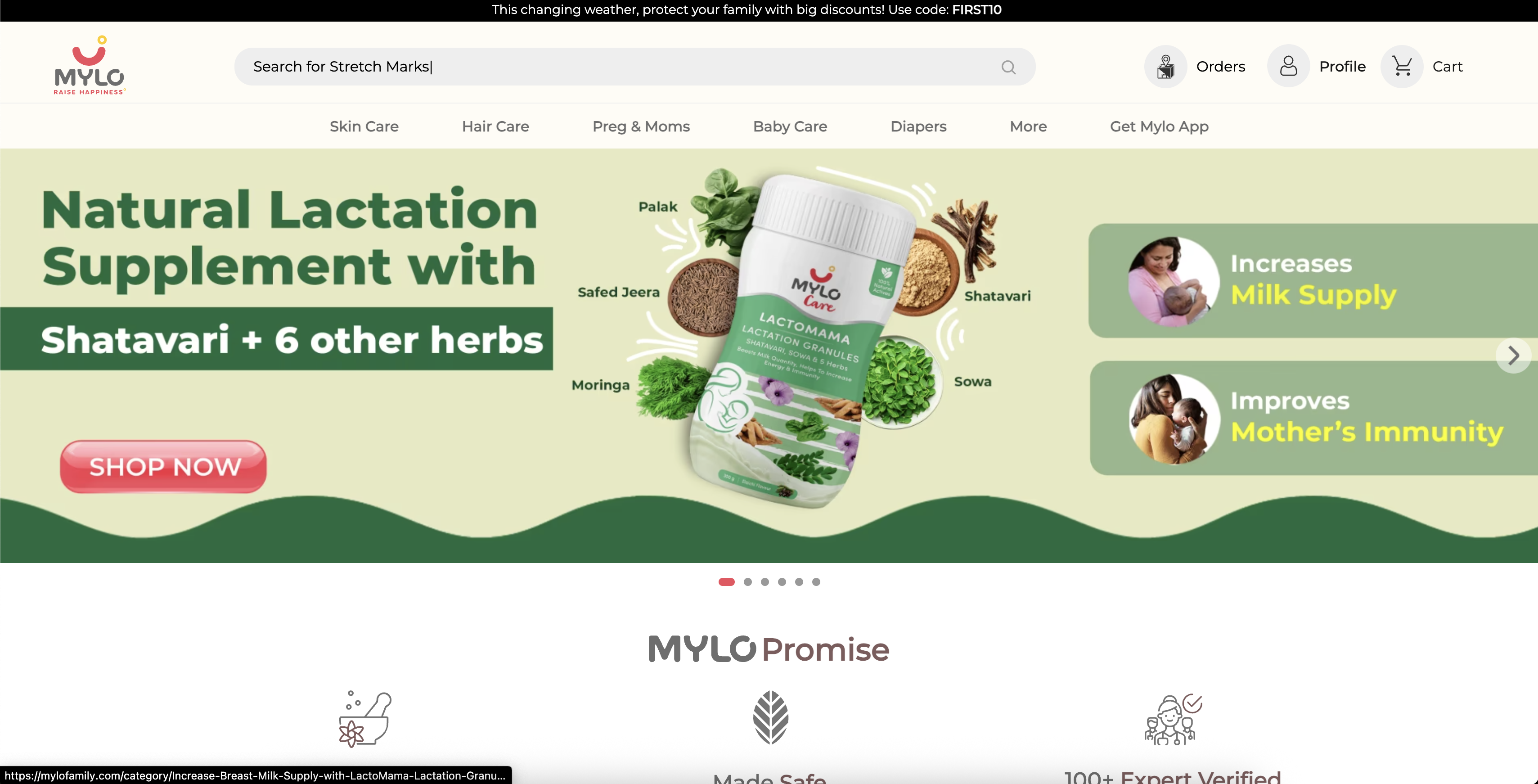 Mylo Family Ecom